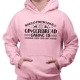 thumbnail image 2 of Gingerbread Baking Co Hoodie Sweatshirt Unisex Small Pink, 2 of 5