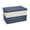 - [Marine] / Organisateur de vêtements Flexibles, variante sur Boîte de Rangement Pliable pour Penderie - Bac de Rangement Extra-Grand pour Vêtements, Coffre de Rangement en Tissu pour, Gris, JKODE