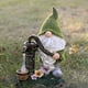 thumbnail image 1 of Figuras reclinadas de 18cm de Gnome, figuras de jardín de Gnome, figuras hechas de resina de hamaca, impermeables para jardín, Gnome, decoración de jardín para patio al aire libre Feliz Sencillez, 1 of 3