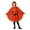 AB24 Orange, variant on Bainana Halloween Onesie Cosplay Ghost Outfits For Kids Stylish Long Sleeve Hooded Face Print Robe Boys And Girls Trick-Or-Treating Clothes