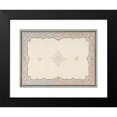 thumbnail image 2 of Jules-Edmond-Charles Lachaise 18x14 Black Modern Framed Museum Art Print Titled - Design for the Decoration of a Ceiling with a Border of Strapwork and a Central Filagree Medallion (1830-97), 2 of 5