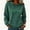 Green, variant on FDGIU ‌‌‌‌‌Women's Plus Size Saint Patrick's Day Sweatshirt - Oversized Green Shamrock Print Long Sleeve Pullover