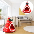 thumbnail image 3 of Cama para gatos de Navidad Casa para dormir para mascotas Casa para gatos Perrera para perros Cojín para mascotas Decoración de Navidad, 3 of 6