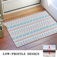 thumbnail image 3 of Blue and Red Christmas Pattern Door Rugs,Washable Non Slip Door Mats Indoor,Decorative Door Mats,Entry Mat Indoor for Entrance,Bedroom,Kitchen,Bathroom,16"x24", 3 of 6