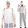 thumbnail image 2 of Raincoat 2 Pack Rain Ponchos for Men Women Adults Reusable Portable Rain Coat Waterproof with Elast, 2 of 5