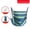 Blue, variant on 1pc Portable Outdoor Camping Tent Hammock, Hanging Swing Chair, With 2 Pillows, Swing Hammock Chair, Firm Cotton Hammock Chair