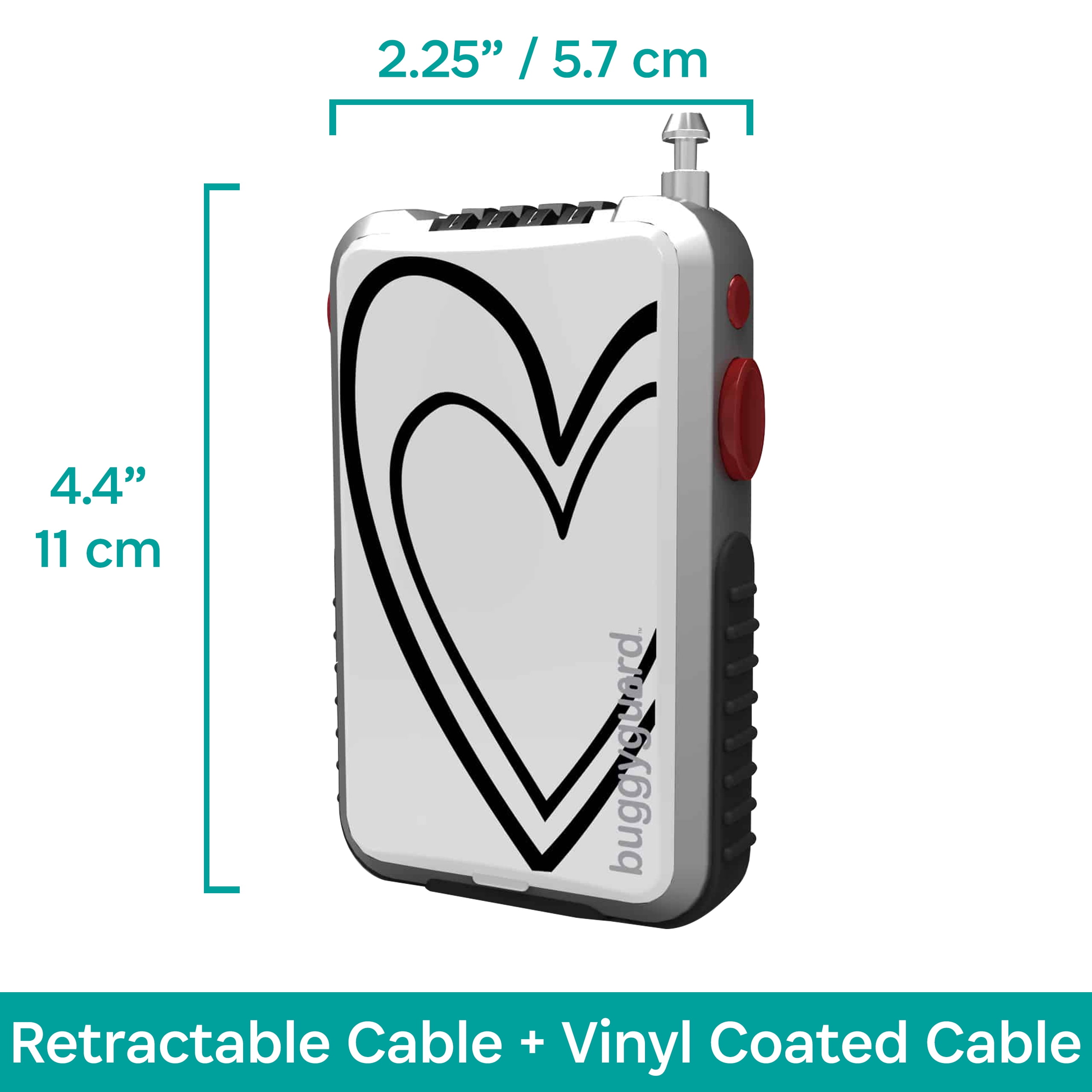 BuggyGuard Stroller Lock, Heart