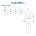 thumbnail image 4 of Chamarra George para Caballero Diseño Liso Negro Talla CH, 4 of 4