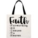 thumbnail image 1 of Faith Forward All Issues to Heaven-Bolsa mano lino gran capacidad, 1 of 3