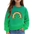 thumbnail image 1 of Girls' and Toddler Embroidered Graphic Long Sleeve T-Shirts, 1 of 5