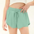 thumbnail image 6 of WMTBSRSW Girls Athletic Shorts High Waisted Butterfly Shorts Drawstring Outdoor Soccer Gym Shorts 2 in 1 Flowy Running Skorts for Teen Girls Youth 6-15 Years, 6 of 9