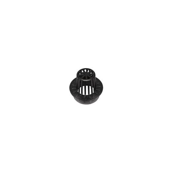 NDS 4 In. Black Structural Foam Polyethylene Atrium Drain Grate 78