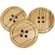 thumbnail image 4 of 50 Botones de madera de olivo (25 mm), 4 of 5