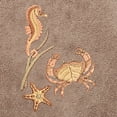 thumbnail image 4 of Authentic Hotel and Spa  Turkish Cotton Aaron 3PC Embellished Towel Set Cocoa, 4 of 5