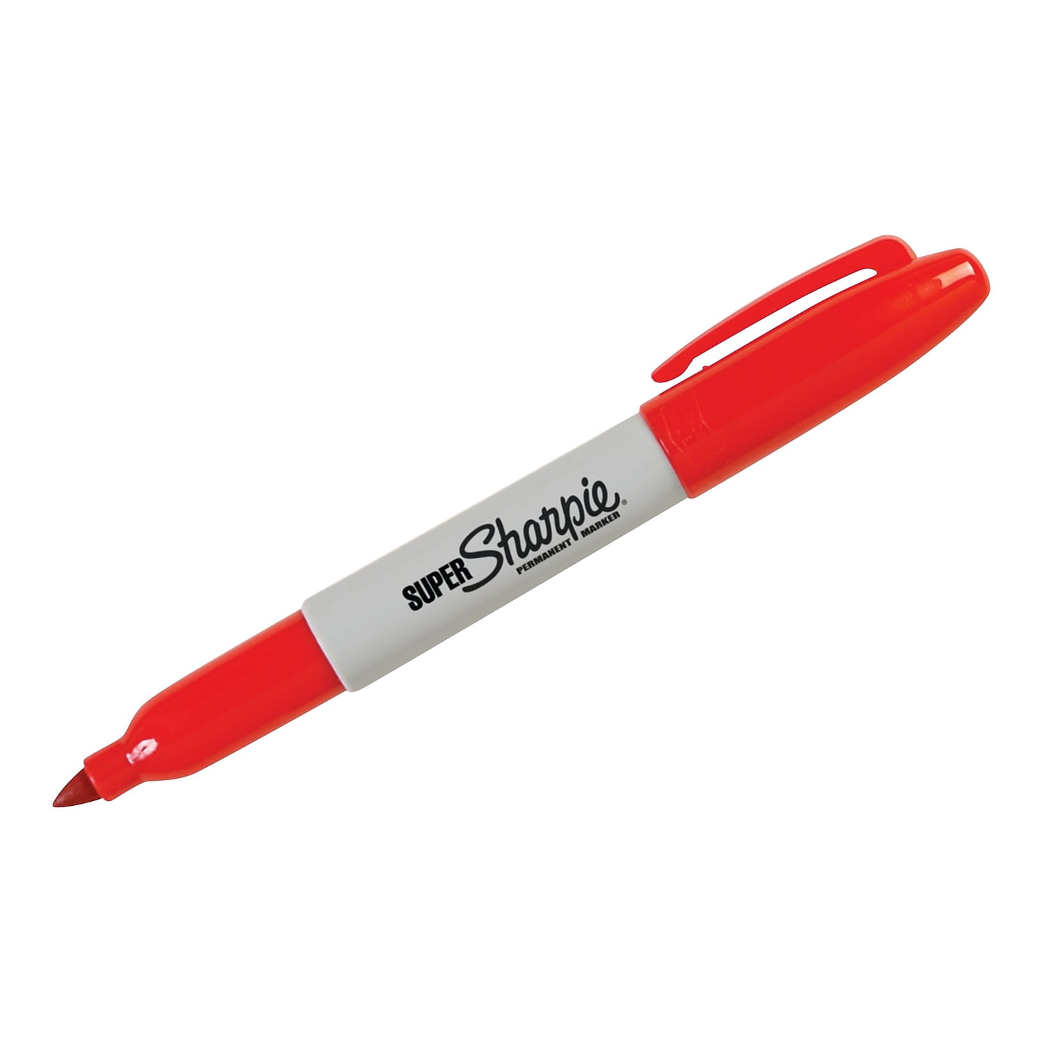 Sharpie Super Permanent Markers Fine Point Red Dozen 33002