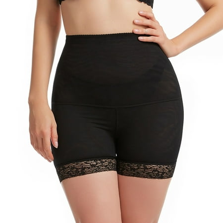 

Women Casual Corset Lifting Sponge Cushion Underwear Lace Patch Active Shorts