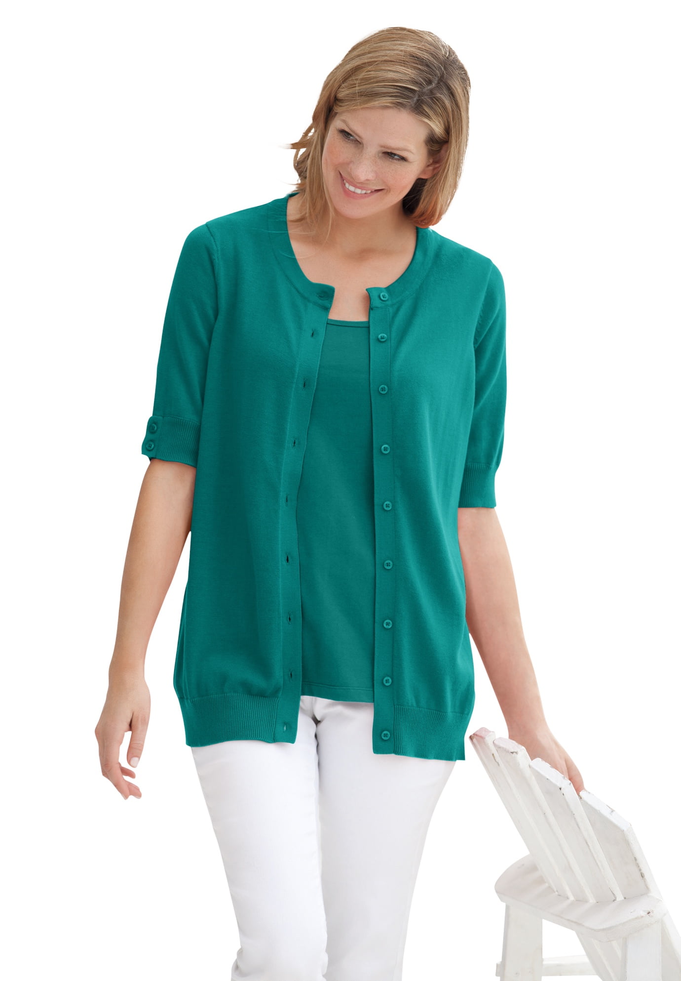 elbow length cardigan sweaters