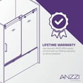 thumbnail image 6 of Anzzi  Don Series 59 in. by 62 in. Frameless Sliding Tub Door in Brushed Nickel with Handle, 6 of 10