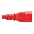 thumbnail image 3 of Tripp Lite series Power Cord C14 to C15 Heavy-Duty, 10ft, Red P018-010-ARD, 3 of 4