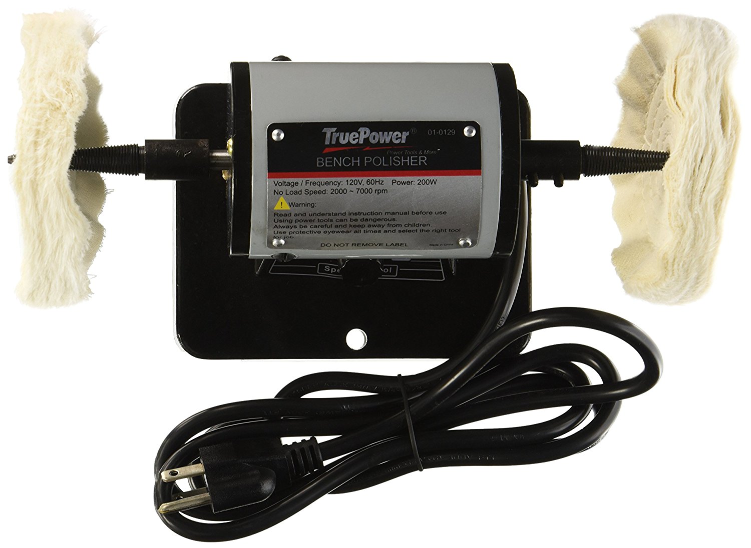 TruePower Mini Bench Polishing Machine, Buffer, Polisher, 5"