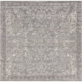 thumbnail image 2 of Rugs.com Oregon Collection Rug – 6 Ft Square Gray Low-Pile Rug Perfect For Living Rooms, Kitchens, Entryways, 2 of 9