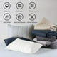 thumbnail image 5 of Horimote Home Juego De Colcha 100% Algodón Tamaño Queen Blanco Prelavado Juego De Colcha De 3 Piezas Acogedora Y Ligera Funda De Cama Con 2 Fundas En Patrón Geométrico Para Todas Las Estaciones, 5 of 5