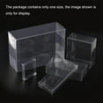thumbnail image 3 of Uxcell Plastic Retail Boxes 70x70x120mm with Protective Film Clear for Candy 10 Pack, 3 of 4