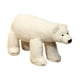 thumbnail image 5 of Peluche realista de oso polar, cómodo cojín decorativo para dormitorio. Pequeño, 5 of 9