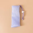 thumbnail image 6 of Soap Bubble Mesh Pouch Exfoliating Mesh Soap Saver Bag Bubble Foaming Nets Pocket with Drawstring for Facial Cleaning Body Shower Bath, 1pcs - Purple, 6 of 7