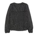 thumbnail image 2 of Alfani Blouse à Enfiler Scintillante pour Femmes, Noir, Moyen, 2 of 2