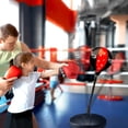 thumbnail image 4 of Set de sacos de boxeo Cute Stone para niños de 3 a 8 años con guantes, 4 of 6