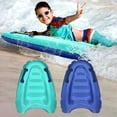 thumbnail image 2 of 1pc Inflatable Surfboard With Handle For Beach Surfing Swimming Floating Row, 2 of 8