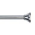thumbnail image 2 of Bath Bliss Tringle de Rideau de Douche Décorative Salle de Bain Doublure de Douche & Rideau Réglable 42-72 Chrome, 2 of 5