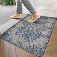 thumbnail image 3 of Retro Door Mat, 17 X 30 Inch Farm Bohemian Flowers Welcome Doormat Decorative Home Floor Mat, Non Slip Rubber Back and Strong Water Absorption for Outdoor Indoor Entrance Decor, 3 of 6