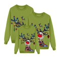 thumbnail image 4 of DuoJiaJ Chandail à Capuchon à Col Rond Imprimé de Noël pour la Famille (pour Enfants), 4 of 4