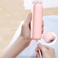 thumbnail image 3 of Ventilador de mano, mini ventilador de mano, ventilador de bolsillo pequeño portátil, ventilador recargable USB con banco de energía, maquillaje, exterior-rosa, 3 of 5