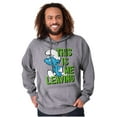 thumbnail image 5 of Smurfs Funny Attitude Don't Care Hoodie Sweatshirt Women Men Brisco Brands S, 5 of 6