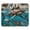 Multicolor 10, variant on PhooArto Comfortable Mouse Pad Vintage Map Book Octopus Desktop Mousepad , 21 x 25 cm Mouse Mat, Non-Slip Rubber Base, Improves Speed and Precision