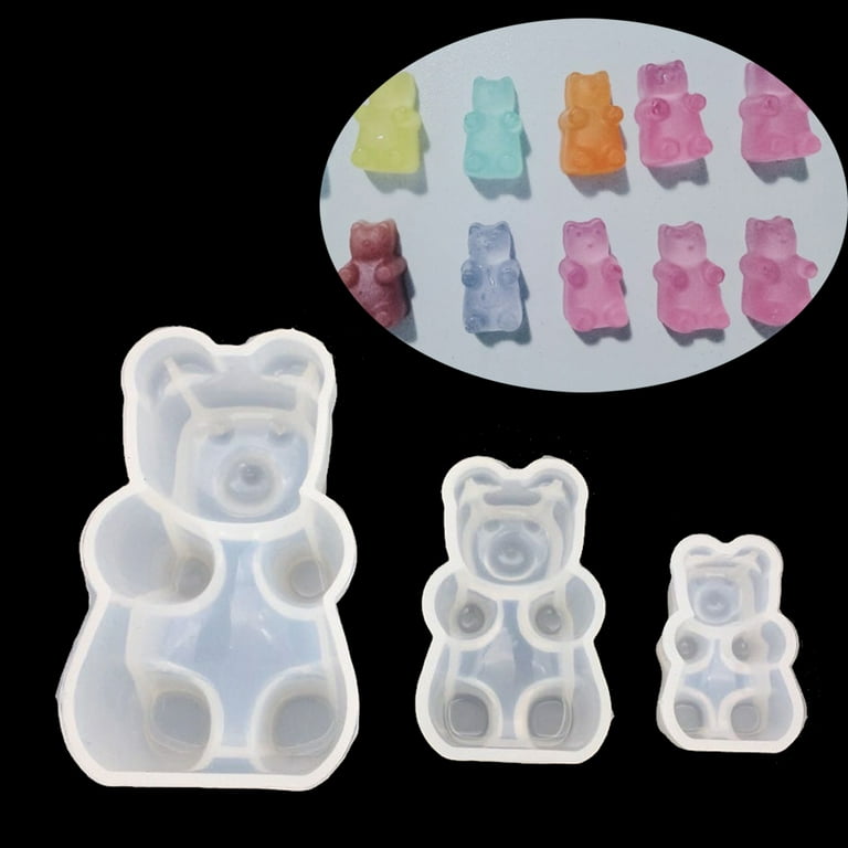 Gummy Bear Mold, Candy Molds, Fondant Chocolate Candy Silicone