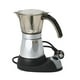 thumbnail image 2 of Cafetera Espresso Eléctrica perfecl 300 ml 6 tazas aluminio acrílico, 2 of 6