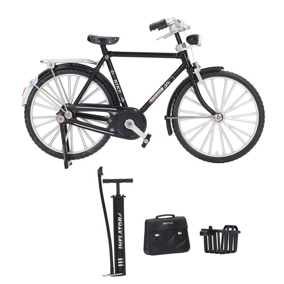 Mini Modelo de Bicicleta de Montaña de Descenso de Aleación, Figura de Bicicleta a Escala 1:10, Juguete Con Ruedas Giratorias, Para Decoración del Hogar