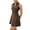 Brown, variant on PULLIMORE Tennis Dress for Women, Sleeveless Tennis Golf Dresses, Zip Up Polo Active Exercise Athletic Dresses (Black,L)