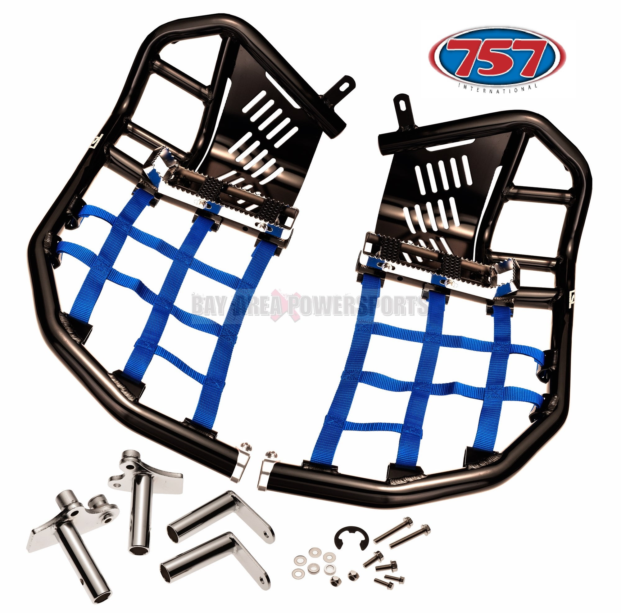 Tusk Foot Peg Nerf Bars With Heel Guards Fits Honda TRX 450R 20042009