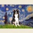thumbnail image 3 of CafePress - Starry Night Border Collie Light T Shirt - Men's Classic Graphic T-Shirt, 3 of 4
