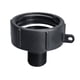 thumbnail image 1 of Naiovety Conector de manguera de jardín, convertidor de válvula de sistema de agua, adaptador de riego de jardinería, piezas de repuesto, Jardín y Patio, 1 of 6