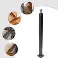 thumbnail image 3 of Cable Railing Post Deck Railing 36''x2''x2'' Black Post W/ Pre-Drilled Holes Two Sides, 3 of 11