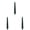 Green*3, variant on Flameless Christmas Tree Candles,Christmas Tree Flameless Taper Candles,Christmas LED Taper Candles with 3D Flame,Green LED Candlesticks for Christmas Home Decoration(11.8",2PCS)