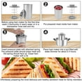 thumbnail image 5 of Ham Maker Stainless Steel Meat Press Mold for Making Ham Meat Deli Meat Homemade Lunchmeat Press Maker with a Thermometer and Cooking Bags, 5 of 7