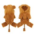 thumbnail image 5 of Ropa para perros con forma de león dorado, ropa suave y bonita para perros, ropa cálida de invierno para perros, ropa cálida de terciopelo coral para cosplay, ropa para fiestas de cosplay, 5 of 5