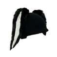 thumbnail image 1 of Funda para casco de esquí, gorro de punto cálido y creativo, decoración para casco de esquí para mujeres y hombres, negro, 1 of 8